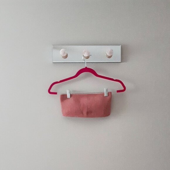 NWT Pilyq rose bandeau bikini top & bottom set, M - Picture 5 of 8